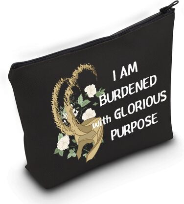 Косметичка з написом Я обтяжений славною метою, BL обтяжена