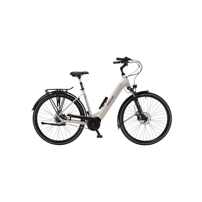 Електричний велосипед FISCHER E-Bike City CITA 4.3i для жінок та чоловіків, двигун із середнім приводом 65 Нм, акумулятор 36 В 50 см - 630 Втгод