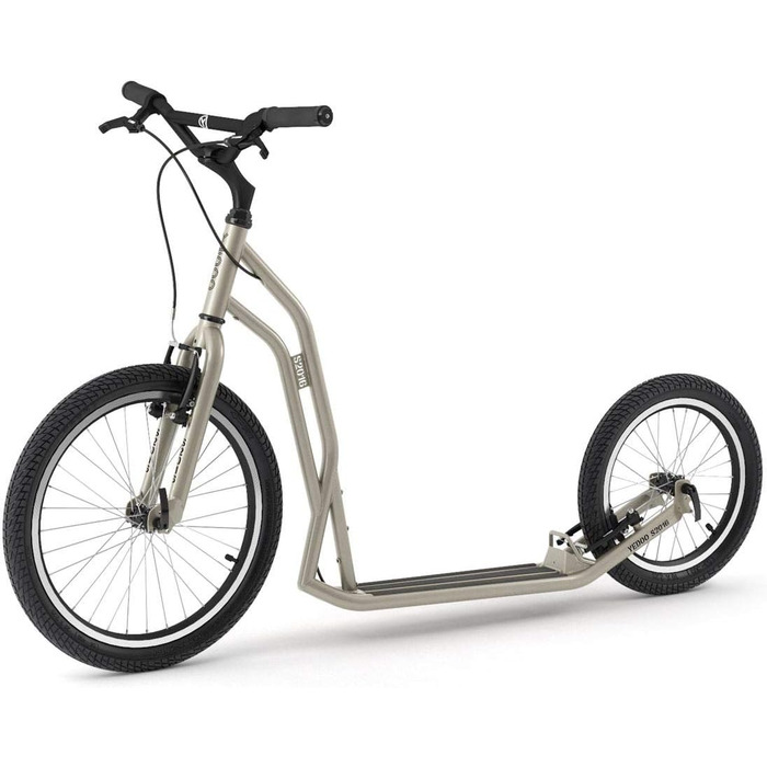 Самокат Yedoo S2016 - до 150 кг, самокат з пневматичними шинами 20/16 - для дорослих, самокат з регульованим кермом, самокат для с