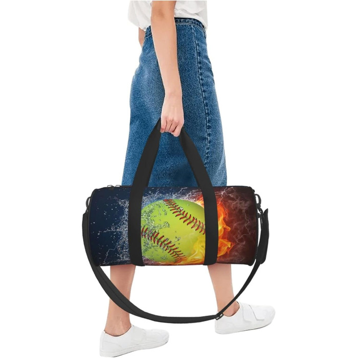 Дорожня сумка з малюнком стрекози, кругла, великої місткості, легка та міцна, чудовий подарунок для піших прогулянок, відпустки, ділових поїздок та іншого, колір мякої кулі, універсальний розмір