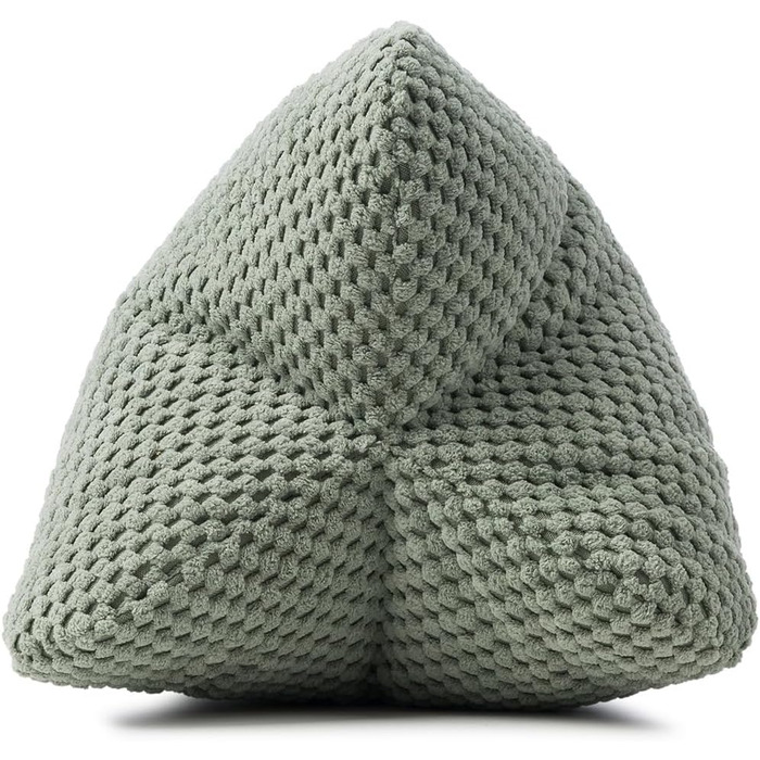 Подушка для читання Sven, подушка для шиї з текстурованим виглядом, подушка для читання та релаксації шиї та спини, 40 x 25 см - Евкаліпт 40 x 25 см Евкаліпт