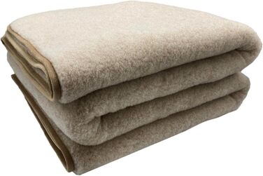 Вовняна ковдра Lama Alpaca 20 вовна альпаки 80 вовна мериноса, ковдра з натуральної вовни (140x200)