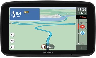 Навігаційний пристрій TomTom Car Sat Nav GO Classic Lite (5 дюймів, TomTom Traffic, оновлення карт Європи, оновлення через Wi-Fi, інтегроване, двостороннє кріплення) 5-дюймовий Lite