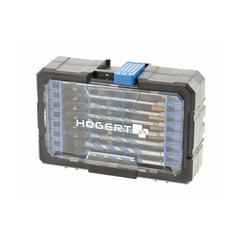 Набір ударних біт та універсальних сверл 35 шт HOEGERT 35 (HT1S801)