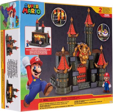 Ігровий набір Замок Баузера-молодшого Super Mario Bros. Wonder Deluxe