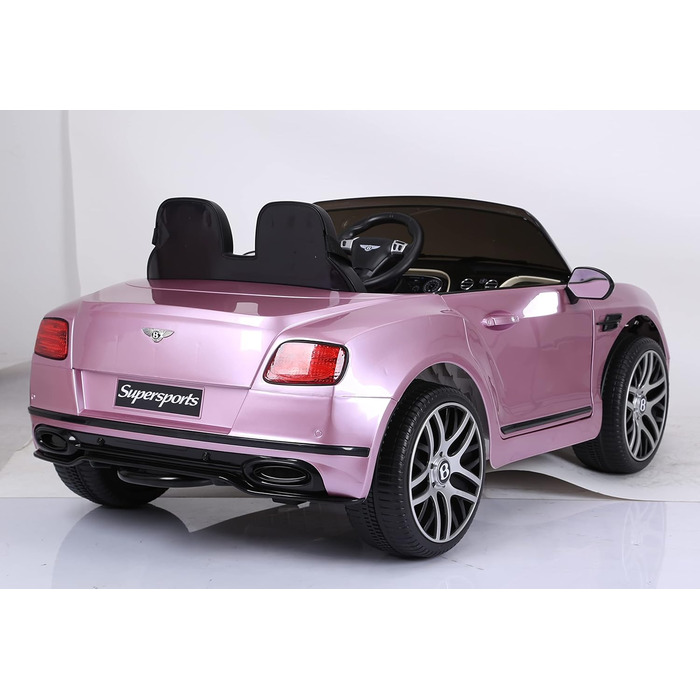 Дитячий електромобіль FINOOS Bentley Continental 12V 2-місний дитячий автомобіль з пультом дистанційного керування, від 1 до 6 рок