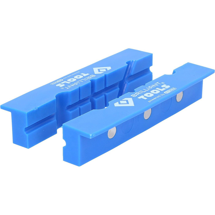 Захисні губки для верстата Brilliant Tools BT156940 з прорізами, 2 шт., пластик Розроблено KS Tools