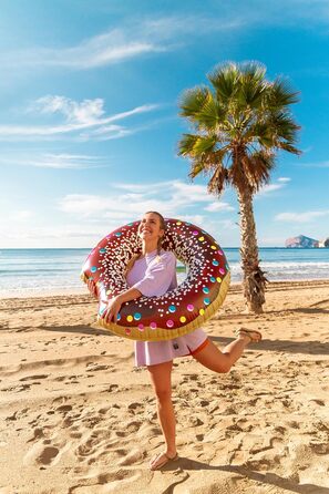 Кільце для плавання Bestway Donut Ø 107 см, асорті