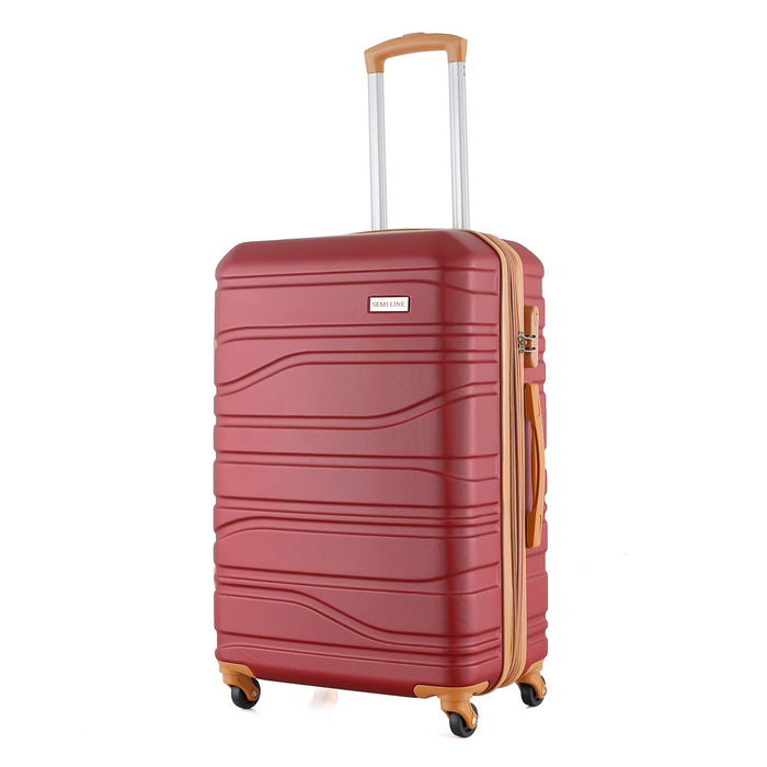 Валіза Semi Line 24' (M) Cherry (T5716-2)