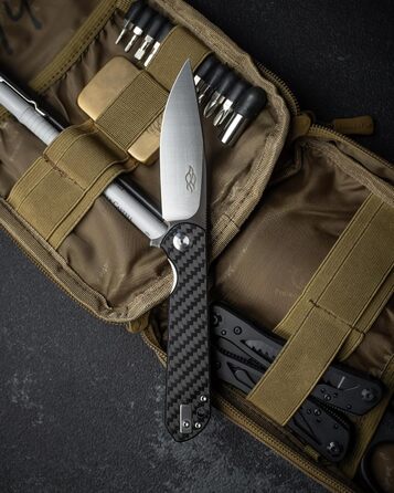 Складаний ніж зі сталі D2 лезо G10 антиковзаюча ручка з кліпсою Гострий одноручний ніж з піхвами і шарикопідшипником Кемпінг Полюв