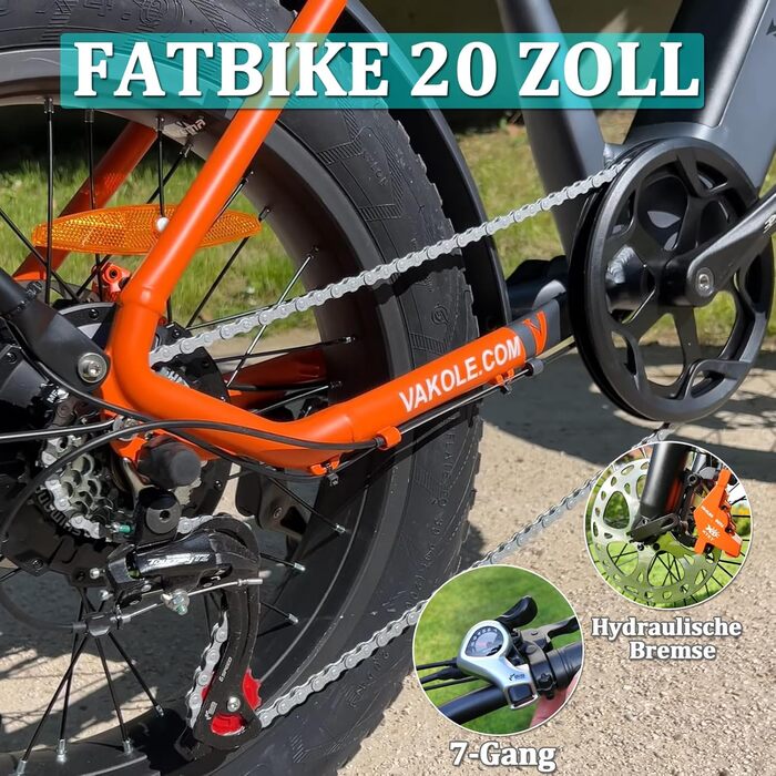 Чоловічий електровелосипед SG20 20x4,0 дюймів з акумулятором 48 В 14,4 Аг, двигуном 250 Вт та швидкістю 25 км/год, запасом ходу до 110 км, для щоденних поїздок, міста та бездоріжжя