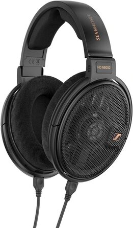 Дротові аудіофільські стереонавушники Sennheiser HD 660S2 з потужним саббасом і конденсаторним мікрофоном RØDE NT1 5-го покоління