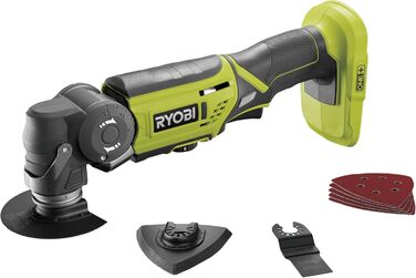 Акумуляторний багатофункціональний інструмент RYOBI 18V ONE R18MT-0, універсальний багатоцільовий інструмент для будівництва, ремо