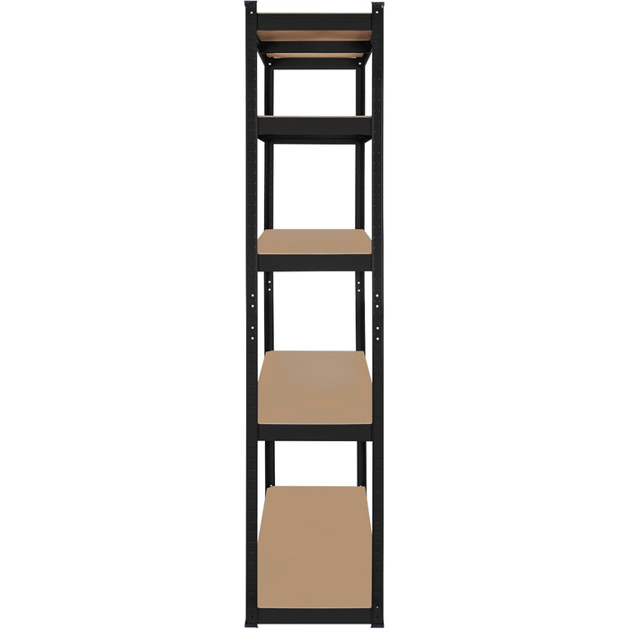 Металевий журнал Rebel Regal 180x90x40 чорний RB-1251B