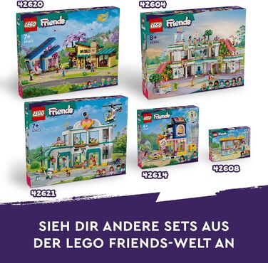 Конструктор LEGO Friends 42621, Лікарня Хартлейк-Сіті, 1045 деталей
