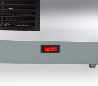 Настінний обігрівач Orbegozo SP 6500, 2000 Вт, пульт дистанційного керування, щоденне та тижневе програмування, захист від перегріву, світлодіодна панель, 1 літр, 44 дБ, пластик, кераміка, сріблястий