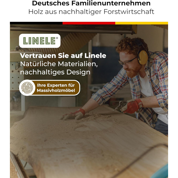 Стіл з натуральним краєм 140x80 см Товщина стільниці 3,6 см Обідній стіл з масиву акації з U-подібною основою, справжнім натуральним краєм, натурального кольору Ручна робота та міцний Доставка до потрібного вам місця включена. Коричневий 140 x 80 см (з U-
