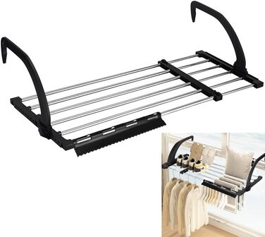 Ука радіаторна сушарка для білизни з нержавіючої сталі обігрівач для білизни 62-110см балконна сушарка для білизни висувна вішалка