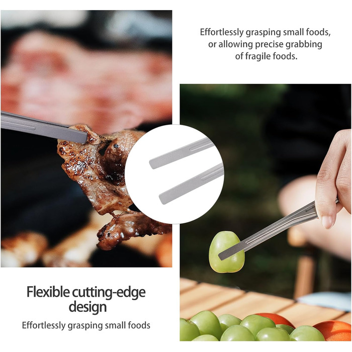 Кухонний гриль Щипці для гриля Титанова чашка для барбекю Кліпса для барбекю Щипці для смаження Пінцет без опіків Багатофункціонал
