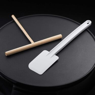 Млинар Russell Hobbs Ø30 см, тарілка з антипригарним покриттям, в т.ч. розкидач тіста та токарка Електричний гриль Fiesta (для млинців, млинців, галет і буріто, Taccos, 1000 Вт) Настільний гриль 20920-56 Млинарка одинарна