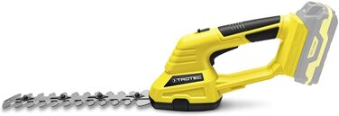 Акумуляторні ножиці для трави та кущів TROTEC PGSS 10-20V Лезо для трави 10 см, Лезо для кущів 20 см Запобіжний вимикач, батарея не входить до комплекту