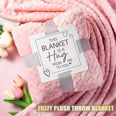 Подарунки для жінок, подарунковий набір для найкращої подруги, м&39які подарунки-ковдри для дівчини, мами, бабусі, сестри, дружини з винним келихом з нержавіючої сталі об&39ємом 40 унцій як подарунок на Різдво чи день народження, чудово, що ти існуєш