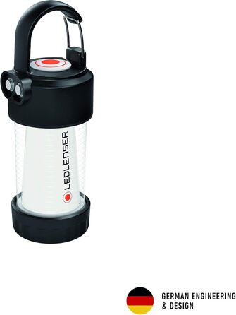 Ліхтар Ledlenser ML4, вуличний, кемпінговий, 300 люмен, час горіння 45 годин, перезаряджається, включно з акумулятором і магнітним кабелем для зарядки