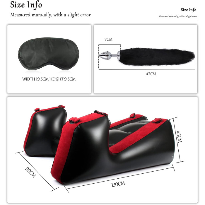 Еротичні подушки та пандуси, секс-подушка, секс-крісло, секс-подушка для пар з наручниками, секс-ліжко, затискачі для сосків, секс-іграшки для пар із завязаними очима, екстремальний секс