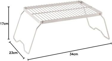 Складаний гриль ROBENS Lassen Grill S Silver