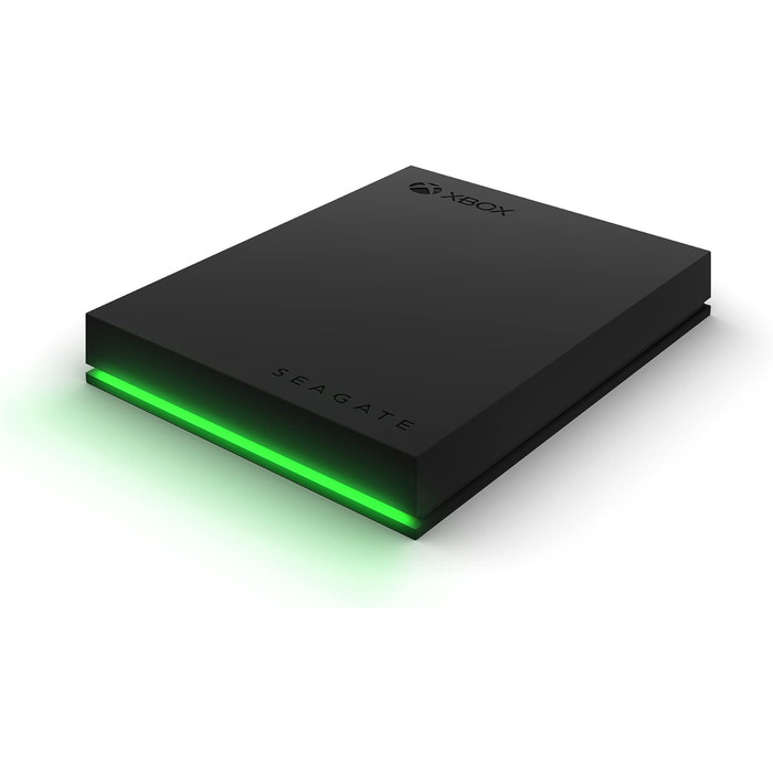 Портативний зовнішній жорсткий диск Seagate Game Drive Xbox 2TB, 2.5 дюйма, USB 3.0, Xbox, чорний, 2 роки служби порятунку, номер моделі STKX2000400