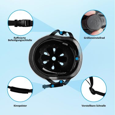 Дитячий шолом GIYIM 3 роки - Симпатичний дитячий шолом з мультяшним малюнком з регулюванням розміру, дитячий велосипедний шолом з