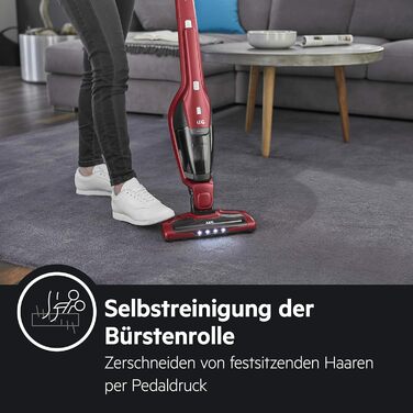 Акумуляторний пилосос AEG Ergorapido CX7-2-45AN 2 в 1 / без мішка / насадка для шерсті домашніх тварин / до 45 хв. роботи / автоно