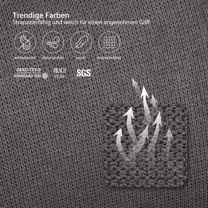 Сучасне крісло-гойдалка, реклайнер, диван-гойдалка з подушками, крісло для читання, балконний диван, пелюсткоподібний з підлокітниками, невеликий диванчик, крісло-косметика, ергономічне крісло, 72 x 67 x 80 см (сірий)