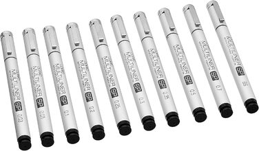 Чорнильні ручки Copic Multiliner SP 10/Pkg-Set A