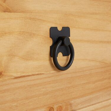 Шафа Сальса, мексиканський стиль, масив сосни, тонована/вощена, 2 дверцята та 1 шухляда