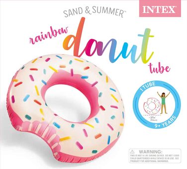 Надувна трубка для пончиків Intex, 106,7 x 99,1 см