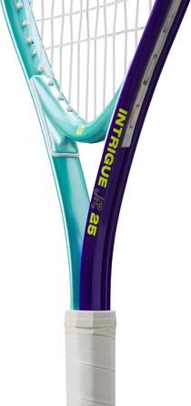 Тенісна ракетка Wilson Intrigue Jr 25, синьо-зелена/синя