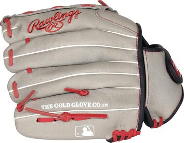 Бейсбольна рукавичка Rawlings Sure Catch Mike Trout Signature для дітей, 28 см, сітчастий дизайн, для метання правою рукою