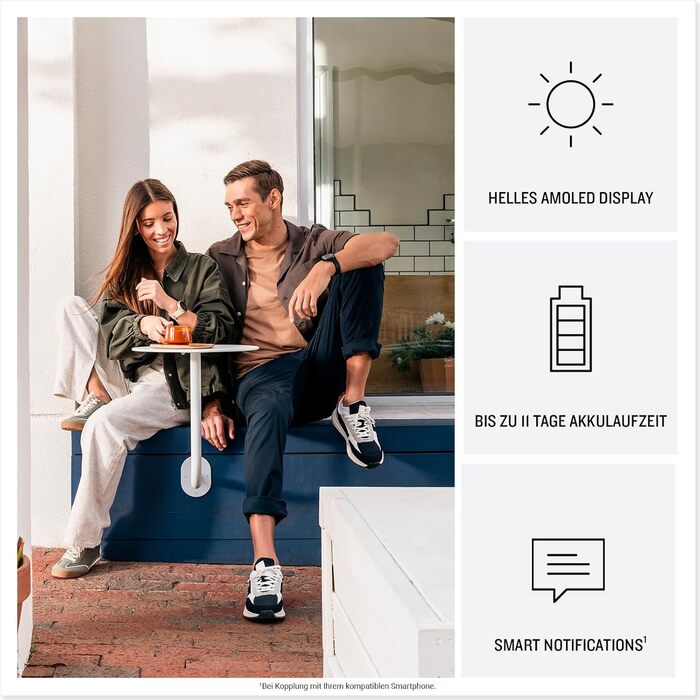 Мм - Фітнес-розумний годинник, 1,2-дюймовий сенсорний AMOLED-екран, до 11 днів роботи від акумулятора, понад 80 спортивних програм, опції тренувань, функції для здоров&39я, смарт-сповіщення, Garmin Pay. Vivoactive 6 чорний/шиферно-сірий, 6 42