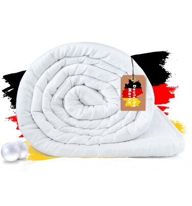 Обтяжена ковдра STERNKIND 135x200 Терапевтична ковдра - обтяжена ковдра приблизно 4 кг, обтяжена ковдра для ліжка, ковдра для релаксації, обтяжена ковдра для дорослих зі скляними намистинами, важка ковдра