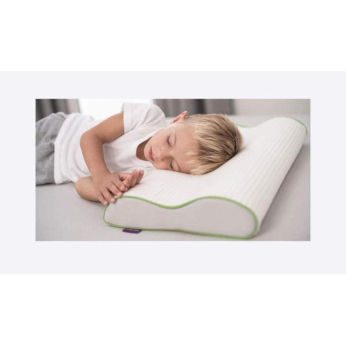 Дитяча подушка Trumeland T065101 Premium - дихаюча і зростаюча подушка, поліестер, для рівномірного розподілу тиску і оптимальної