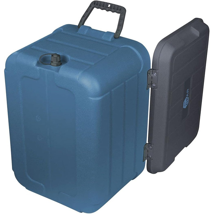 Бокс-холодильник з міцною поліуретановою ізоляцією Пасивний холодильник для кемпінгу, пікніків, фестивалів Зберігає їжу холодною або теплою до 47 годин, міцний HDPE, зручний для транспортування, 30L