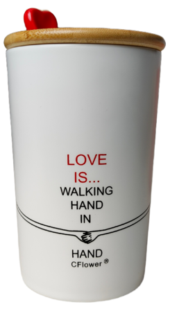 Чашка LED Love Is C, 360 мл (7133176)