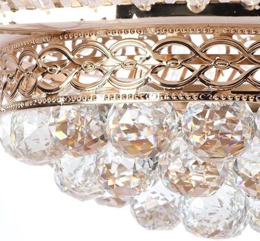 Безшумна лампа для вентилятора Сучасні кришталеві стельові вентилятори з підсвічуванням 3 кольори 6 швидкостей з пультом дистанцій