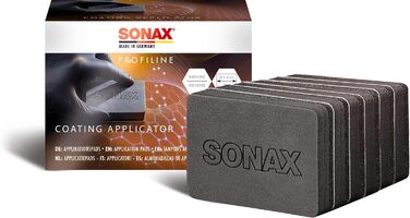 Аплікатор для покриття SONAX PROFILINE (6 шт. ) Накладки зі спеціальною флісовою поверхнею для нанесення всіх покриттів SONAX Стаття -Ні. 02377410