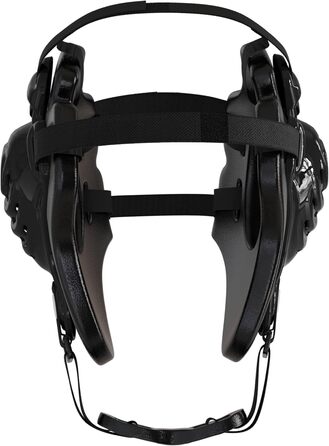 Захист вух для дорослих борців GCA Nelson Pro, регульований, D1 BJJ MMA, універсальний, чорний/чорний/чорний