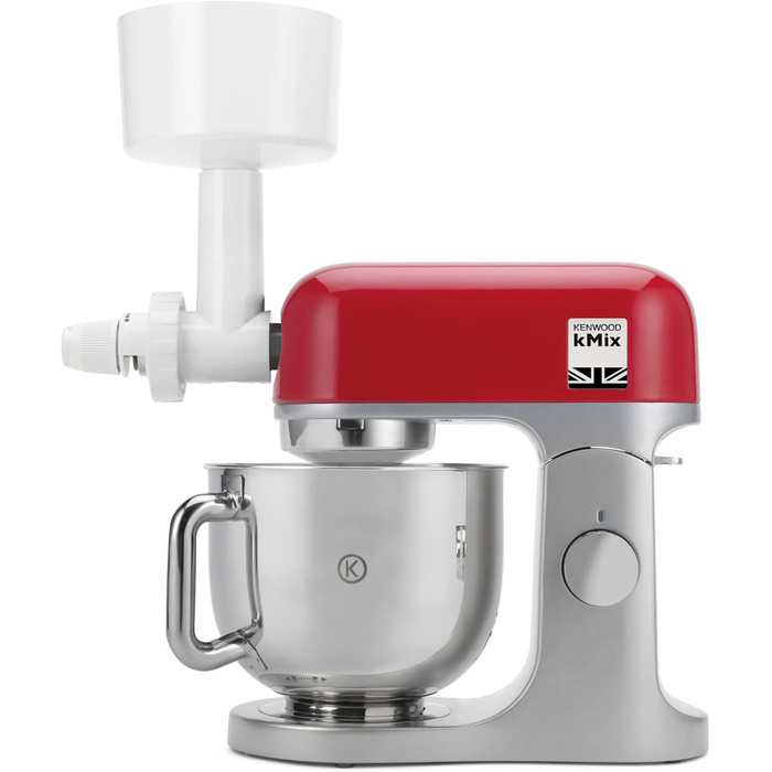 Борошномельний верстат Kenwood KAX941PL (аксесуар для кухонного комбайна, підходить для всіх кухонних комбайнів Chef і kMix, сталевий подрібнювач), білий