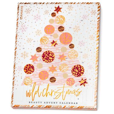 Адвент-календар краси 2025 WILD X-MAS Різдвяний календар для жінок та підлітків 24 розкішні макіяж-сюрпризи Вартість понад 100 євро Веганський та не тестується на тваринах Лімітований випуск від LAHAYE