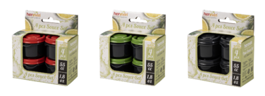 Набір контейнерів для соусів Herevin 2024 Colours Grey MIX 0.05 л, 4шт (162503-000) (7053627)