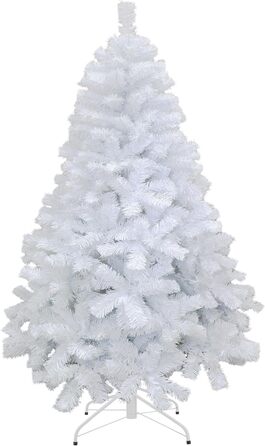 Штучна різдвяна ялинка біла 210 см SHATCHI